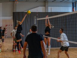 Zimný volejbalový turnaj, 8.2.2025 (autor: J. Letenay)